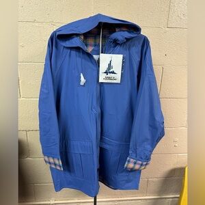 NWT Vtg Misty Harbor rain coat